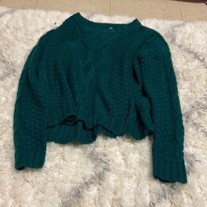 Turquoise Sweater